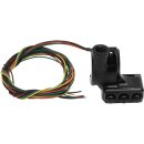 Switch Housing, RR90, 3-Button, Brake, Mirror Hole, Black...
