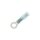 1,6-2,0 mm Heat Sealable #.25" Ring Terminal Green
