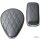 Small Spring Diamond Solo Seat Charcoal Metal Flake White Vinyl