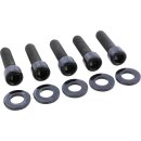 Sprocket Screw Kits Gloss Black Powder Coated