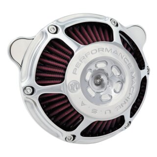 PM, MAX HP air cleaner kit. Chrome