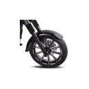 Retro Fork Boots Black Anodized