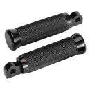 Knurled Sportster 48 and 72 Foot Pegs Black, Anodized,...