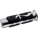 ISO-Flame Grips Chrome 1" Cable operated