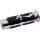 ISO-Flame Grips Chrome 1" Cable operated