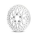 Mesh Brake Rotor Stainless Steel 11,5" Polished Front