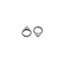 Chrome Radial Clamp Set , For Models With 41mm Fork Fork...