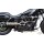 Outline Bomb Tattoo Exhaust System Chrome Satin