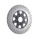 Meridian 2-Piece Brake Rotor Black Rear