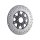 Meridian 2-Piece Brake Rotor Black Rear