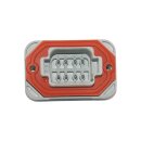 8-Position Header Deutsch DT-Series Sealed Connector Gray