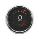 3 3/8" MLX-3000 Series Speedometer/Tachometer Scale: 250 mph; 250 km/h; Scale Color: black Aluminium 85.7 mm