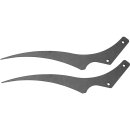 Custom Slim 8mm Fender Struts Raw