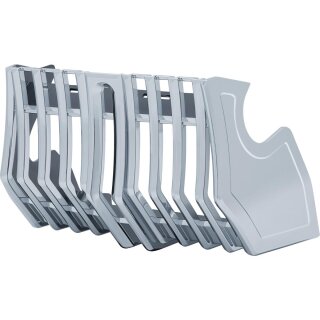 Precision Coolant Pump Cover Chrome
