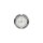 CLOCK BASIC CHR / BLK / RED LIGHT Clock