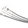 14" Bagger Bar Cable Kit Stainless Steel Clear Coat ABS
