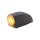 Proton Three LED Turn Signal LED, Tinted Lens, Black Metal Housing Black Tinted LED