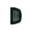 Premium Mini Floorboard Chrome