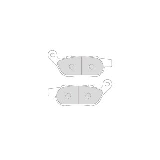 Sintered Replacement Brake Pads