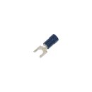 1,6-2,0 mm PVC Fork Terminal Blue