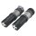 Young Gun Iron Cross Grips Flat Black 1" Cable operated