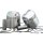 Forged Piston Kits Stroke 4,250" Bore 3,508" (89,1032 mm ) 10:1 .010 mm 1340