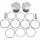 Forged Piston Kits Stroke 4,250" Bore 3,508" (89,1032 mm ) 10:1 .010 mm 1340
