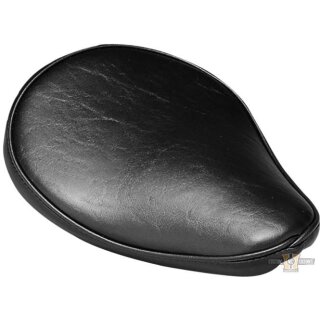 Small Smooth Spring Solo Seat Black Vinyl