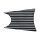 Finned Mid Primary Accent Black Satin