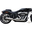 Classic High Exit Exhaust System Black Coated