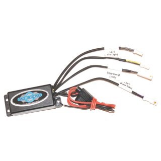 Running Light Module, Plug-N-Play, Run/Brake/Turn, With Rear Wire Harness Illuminator Module