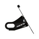 Short License Plate Side Mount Kit Black Gloss