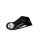 Short License Plate Side Mount Kit Black Gloss