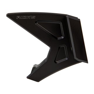 Short License Plate Side Mount Kit Bracket only, no Base Plate - includes Mounting Hardware Flat Black Satin