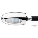 BL 1000 White Turn Signal Chrome Clear Halogen