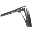 380 Tall Flow Bar Super Fat Road Glide Handlebar with 1 1/4" Clamp Diameter 1,4" Raw Throttle By Wire