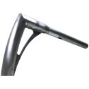 380 Tall Flow Bar Super Fat Road Glide Handlebar with 1 1/4" Clamp Diameter 1,4" Raw Throttle By Wire