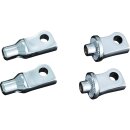 Splined Peg Adapters Chrome