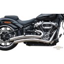 Radial Low Exit Staggered Exhaust System Polished