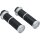 Riot Grips Black Silver 1" Throttle By Wire
