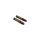 Magnum Bullet Grips for Kellermann Turn Signals Black 1" Cable operated