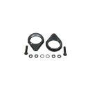 Black Radial Clamp Set , For Models With 39mm Fork Fork...