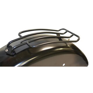 7" Solo Luggage Rack Black