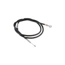 Classic Black Clutch Cable -6" Black Vinyl 57"