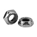 Thin Nylon Insert Hex Nut Pack Chrome Hex head...