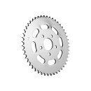 Slotted 48 Teeth Rear Sprocket Chrome