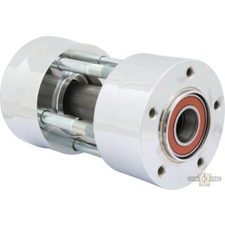 Rear Wheel Hub Chrome Non-ABS Dual Flange