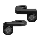 NANO Series LED Turn Signals Black Anodized Smoke LED