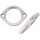 CCE, Exhaust Clamp, Incl. Retainer Rings, Black Exhaust Flange and Retaining Ring Kit Black