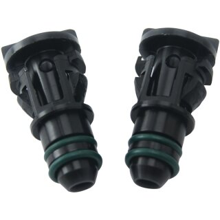 Oil line to tank retainers